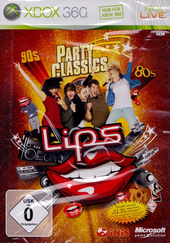 Lips box art for Xbox 360